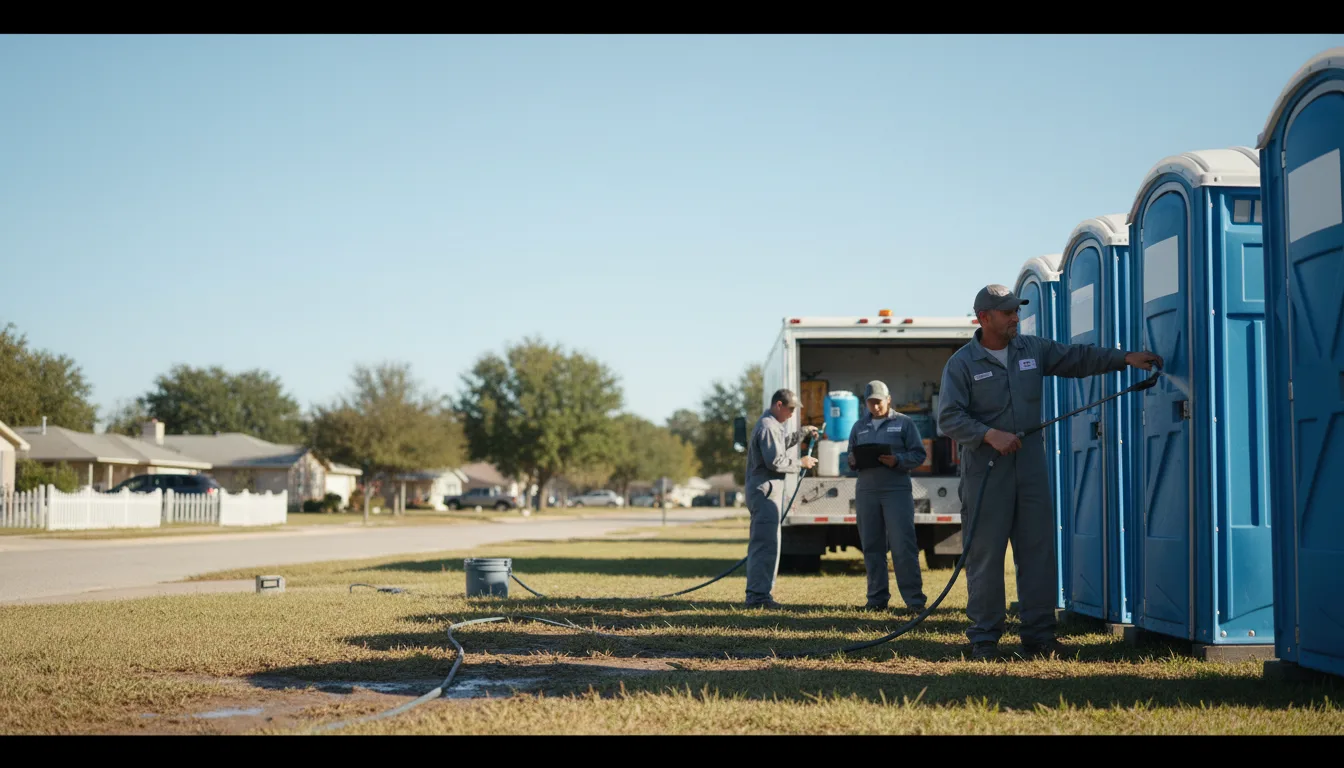 Long-Term Portable Toilet Rental in Erie, ND near me